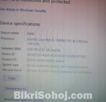 hp laptop sell